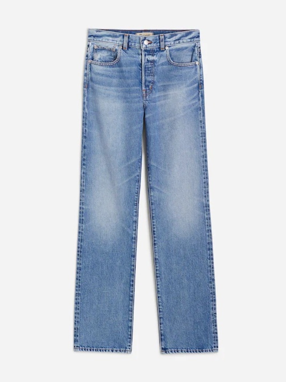 NWT Madewell women's the longline straight jeans sz 29 atlin wash rigid (C)